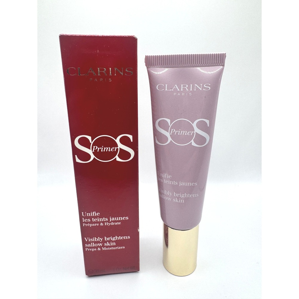 Clarins Paris SOS Primer Lavender - 1oz NEW